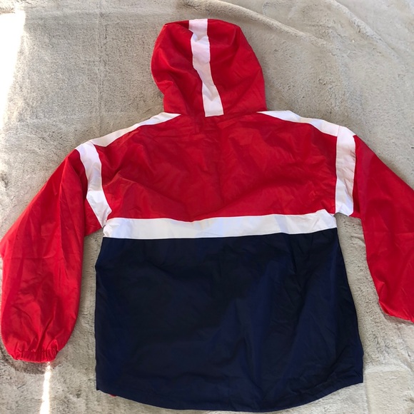 Retro Cinch Color Blocked Wind Breaker - Picture 5 of 6